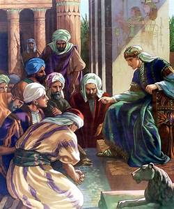Joseph Meets His Brothers in Egypt