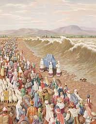 Israelites Crossing the Jordan River