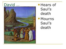 David Learns of Saul's Death