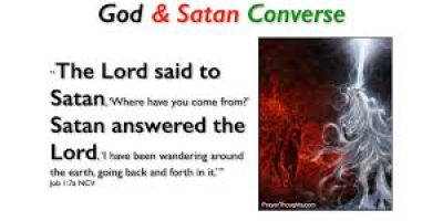 God and Satan Converse