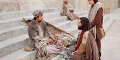 An Encounter - Peter, John and a Lame Man