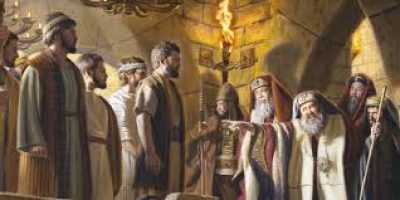 Peter's Defense to the Sanhedrin